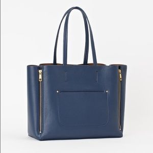 Ann Taylor navy handbag